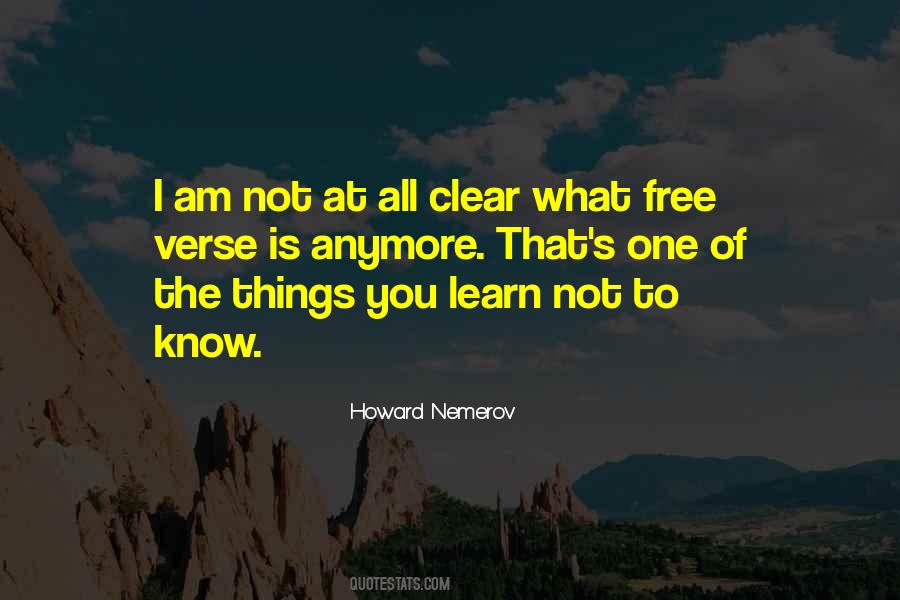 Howard Nemerov Quotes #609747