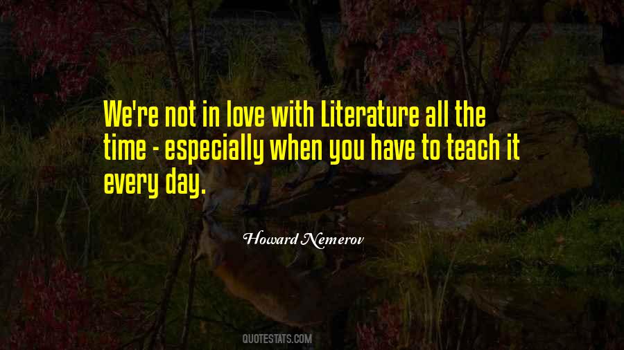 Howard Nemerov Quotes #696339