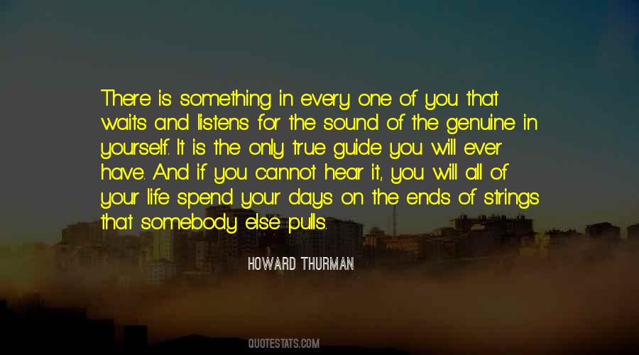 Howard Thurman Quotes #1084225