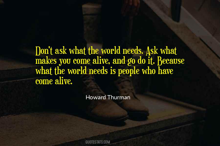 Howard Thurman Quotes #1121975