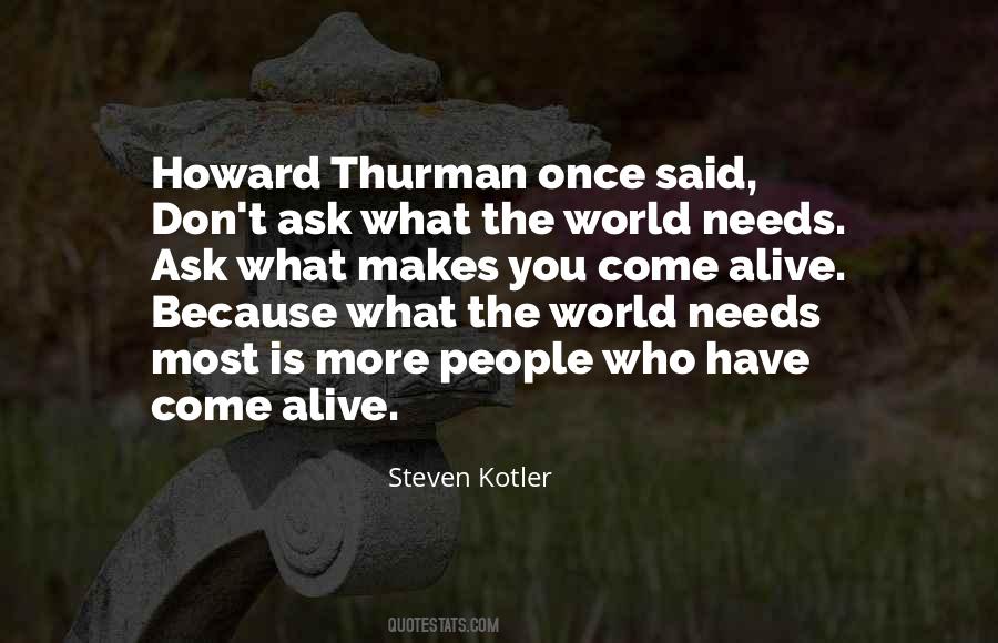 Howard Thurman Quotes #1212706