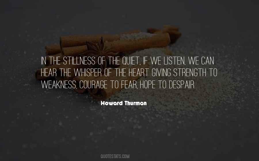 Howard Thurman Quotes #1337734