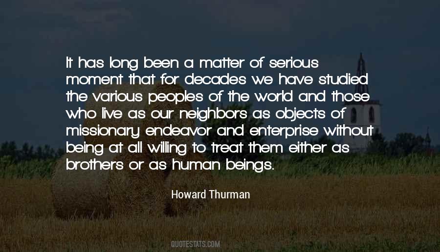 Howard Thurman Quotes #1509718