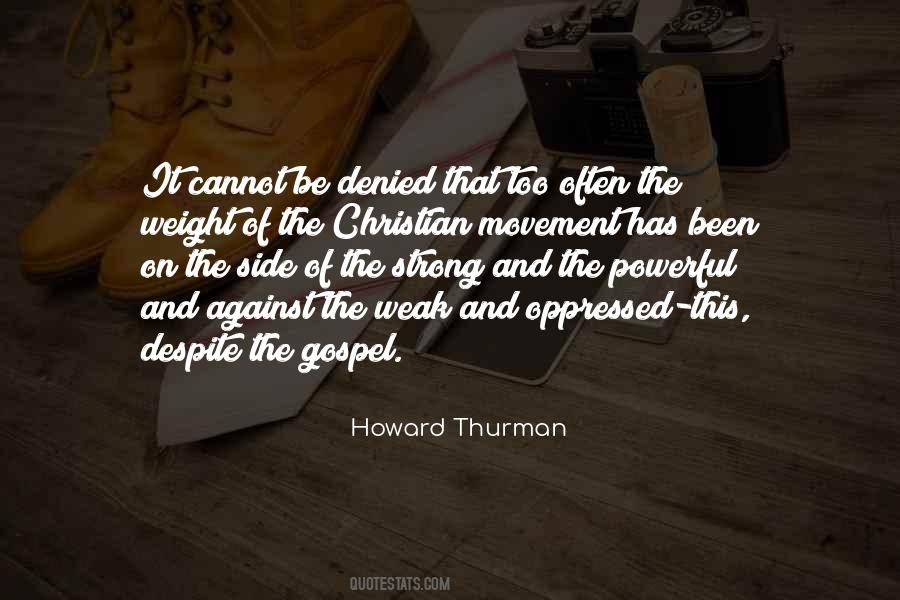 Howard Thurman Quotes #500976