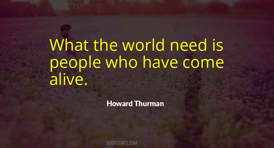 Howard Thurman Quotes #653851