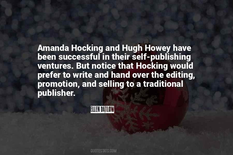 Hugh Howey Quotes #1505065