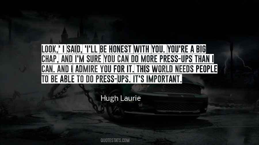 Hugh Laurie Quotes #581052