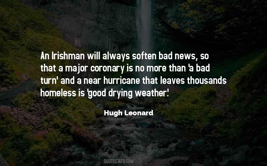 Hugh Leonard Quotes #534661