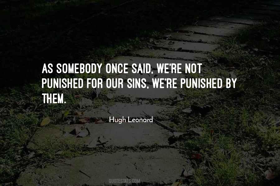 Hugh Leonard Quotes #97345