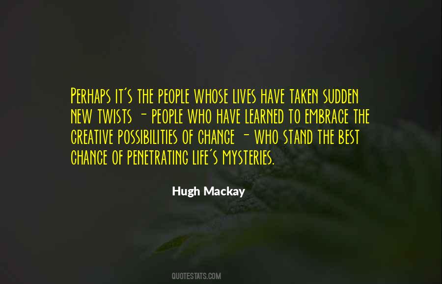 Hugh Mackay Quotes #677341