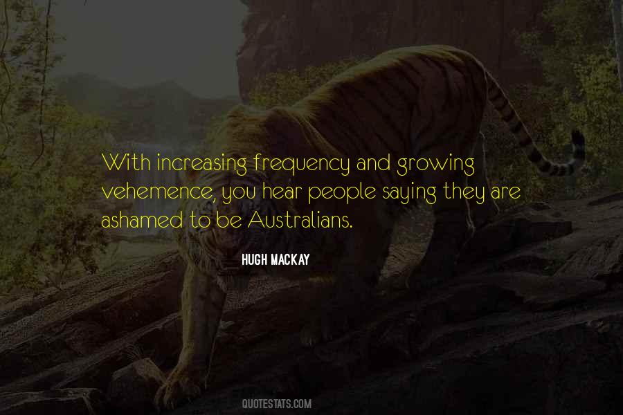 Hugh Mackay Quotes #718321