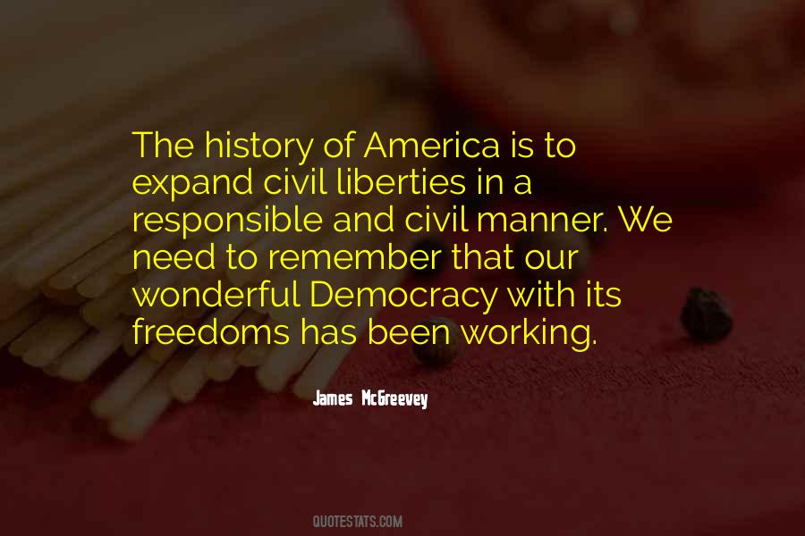 Quotes About Democracy In America #1101381