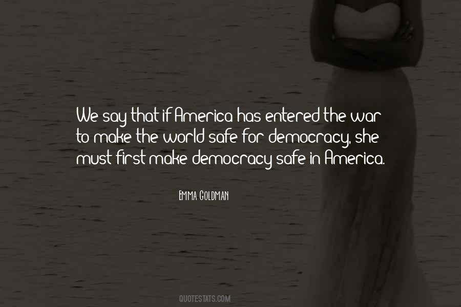 Quotes About Democracy In America #1113820