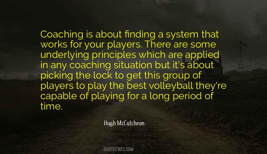Hugh Mccutcheon Quotes #254423