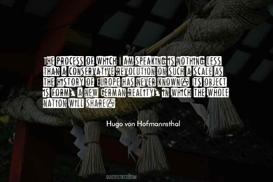 Hugo Von Hofmannsthal Quotes #233213
