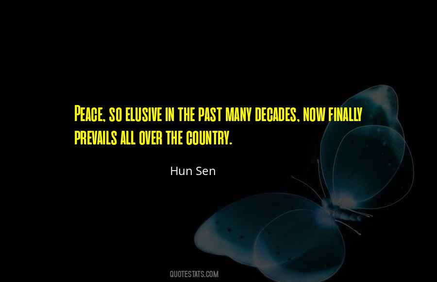 Hun Sen Quotes #1240192