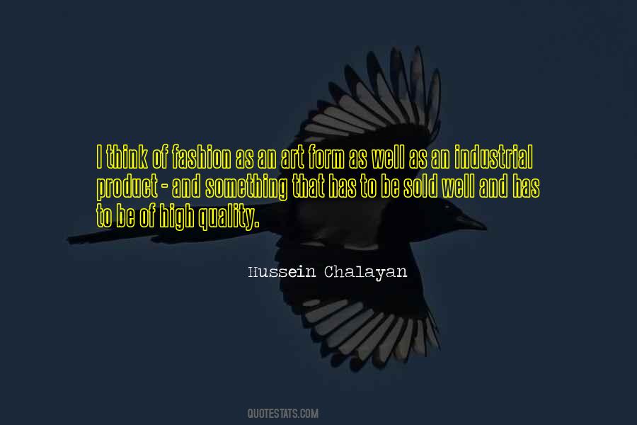 Hussein Chalayan Quotes #1135953