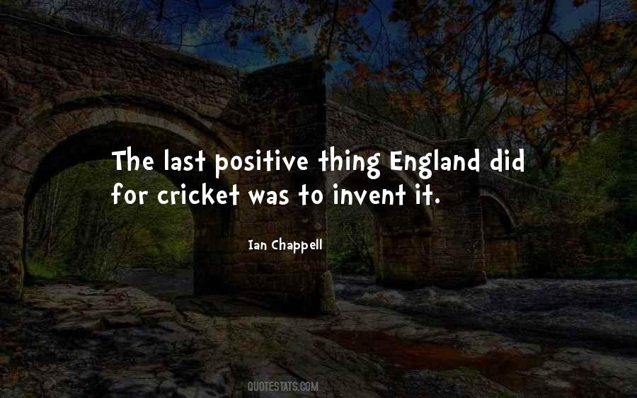 Ian Chappell Quotes #1836945