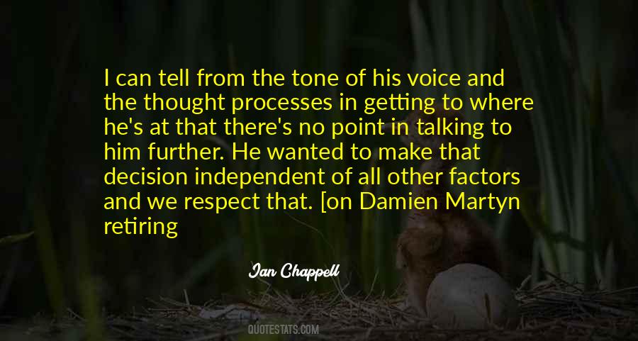 Ian Chappell Quotes #567794