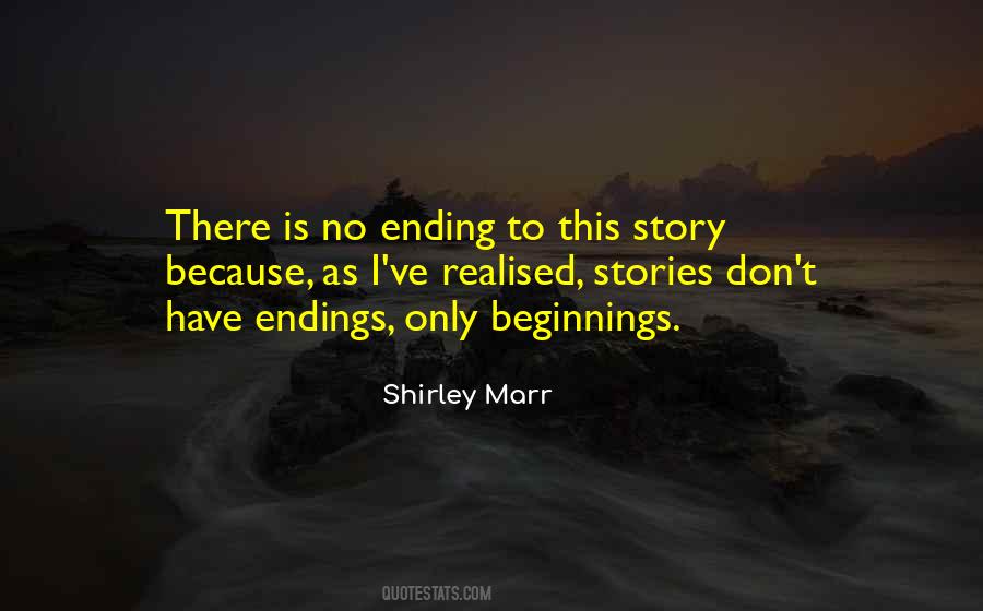 Quotes About Story Endings #1197404