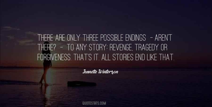 Quotes About Story Endings #719913