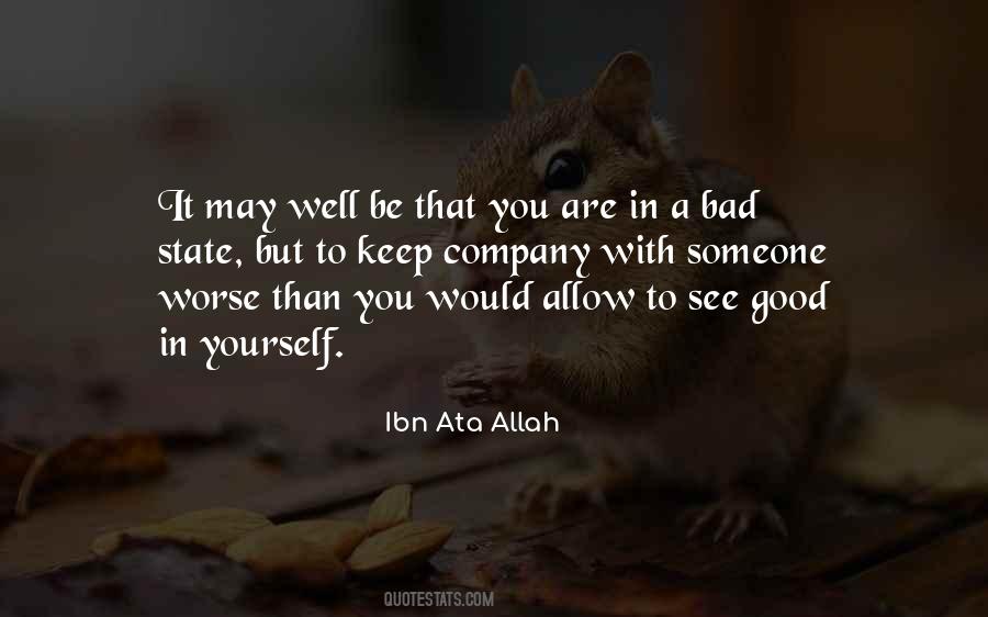 Ibn Ata Allah Quotes #12120