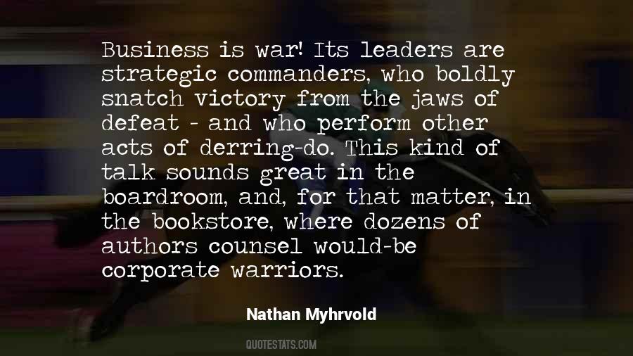 Quotes About Great Commanders #883790