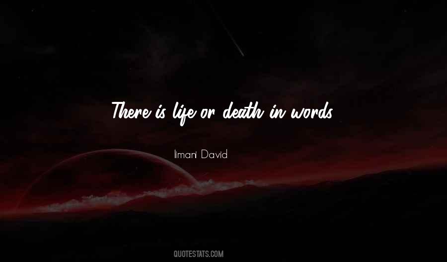 Iimani David Quotes #88961