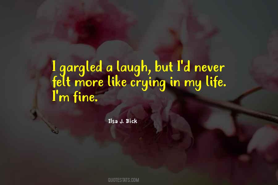 Ilsa J Bick Quotes #1319292