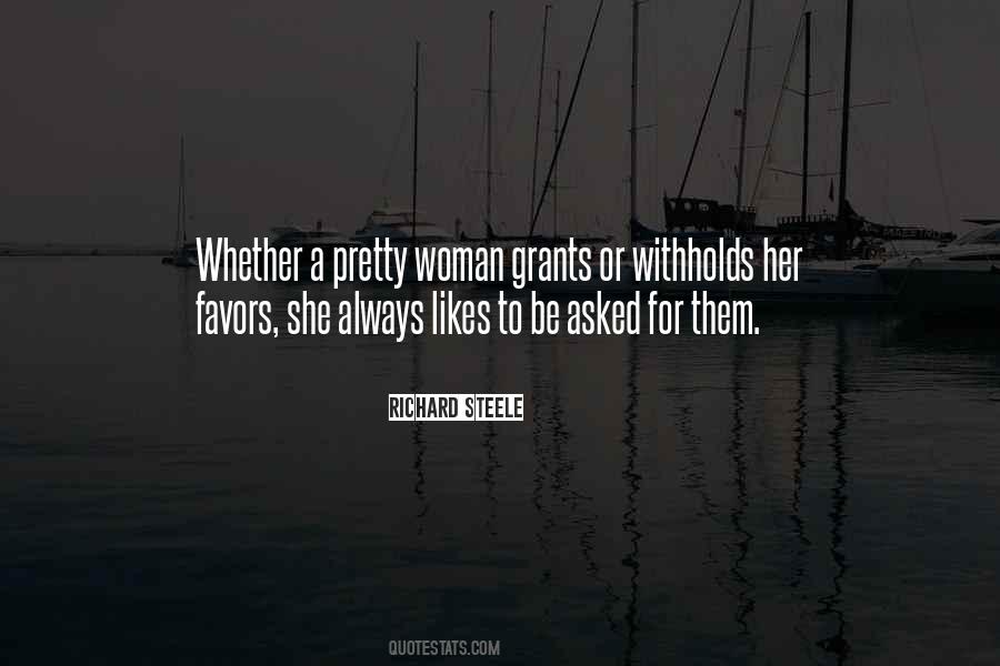 Quotes About A Pretty Woman #383222