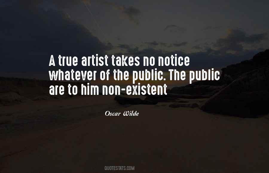 Quotes About A True Artist #135637