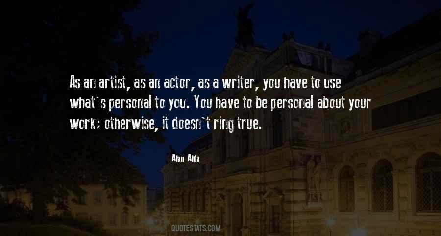 Quotes About A True Artist #990839