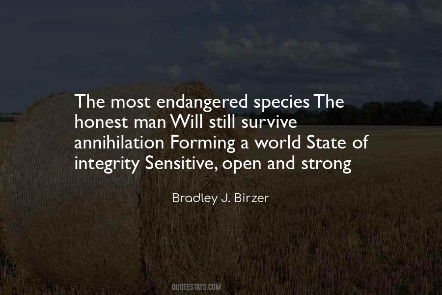 Quotes About Endangered Species #210490