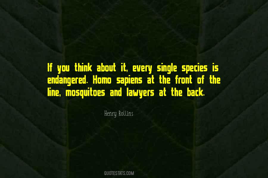 Quotes About Endangered Species #600733