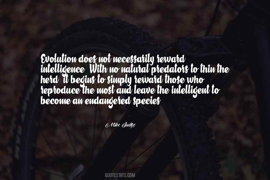 Quotes About Endangered Species #84046