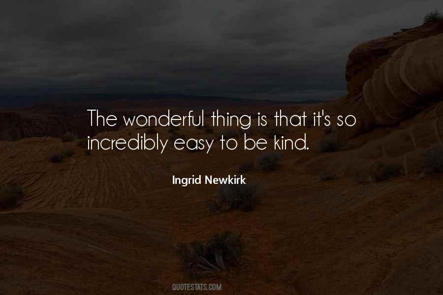 Ingrid Newkirk Quotes #1480772