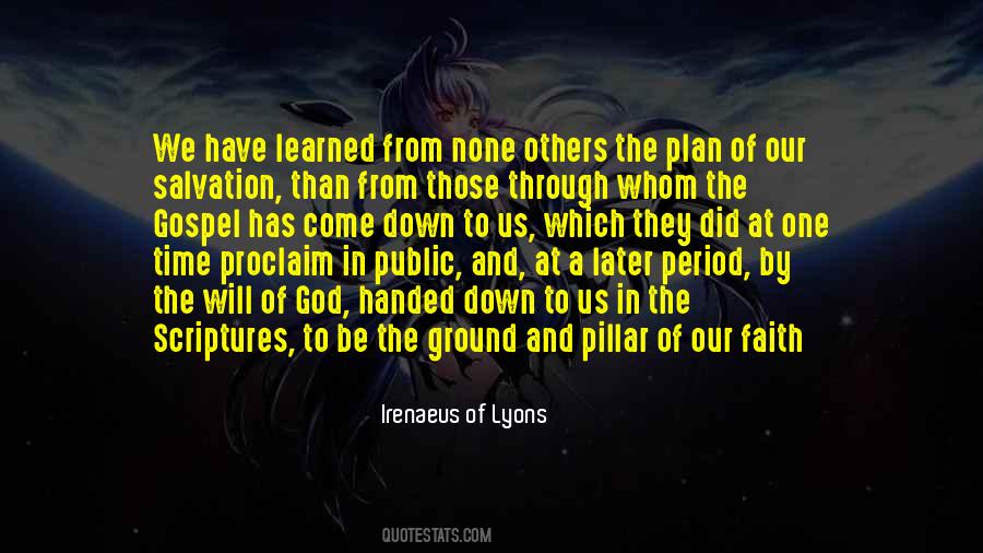 Irenaeus Of Lyons Quotes #1113871