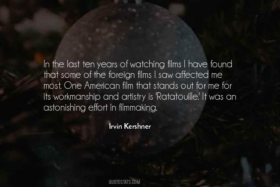 Irvin Kershner Quotes #1008230