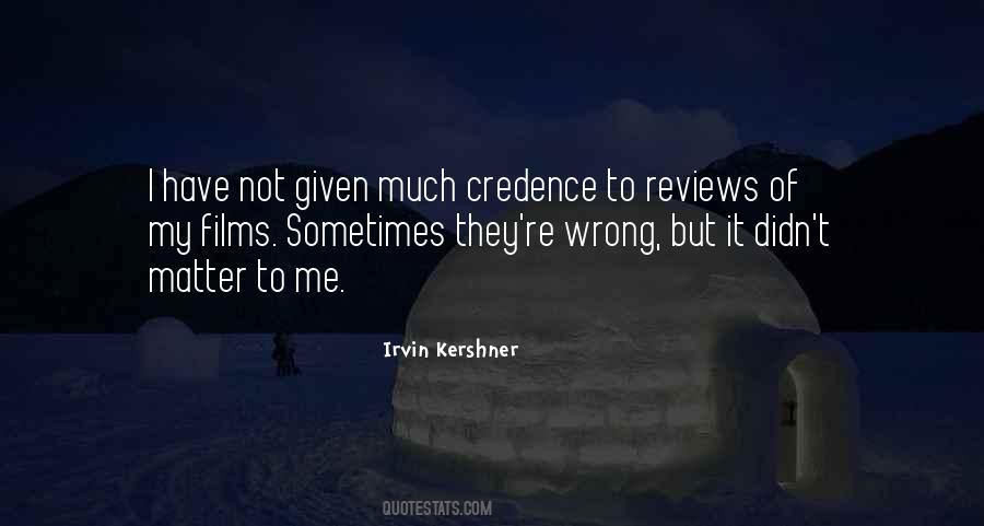 Irvin Kershner Quotes #1796056