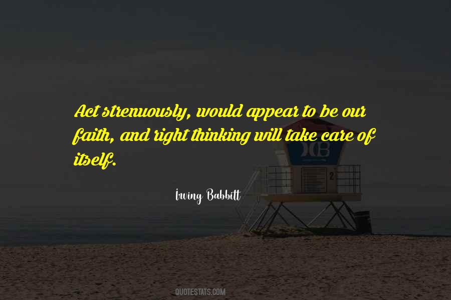Irving Babbitt Quotes #625126