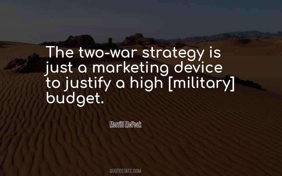 Quotes About Military Strategy #1166602