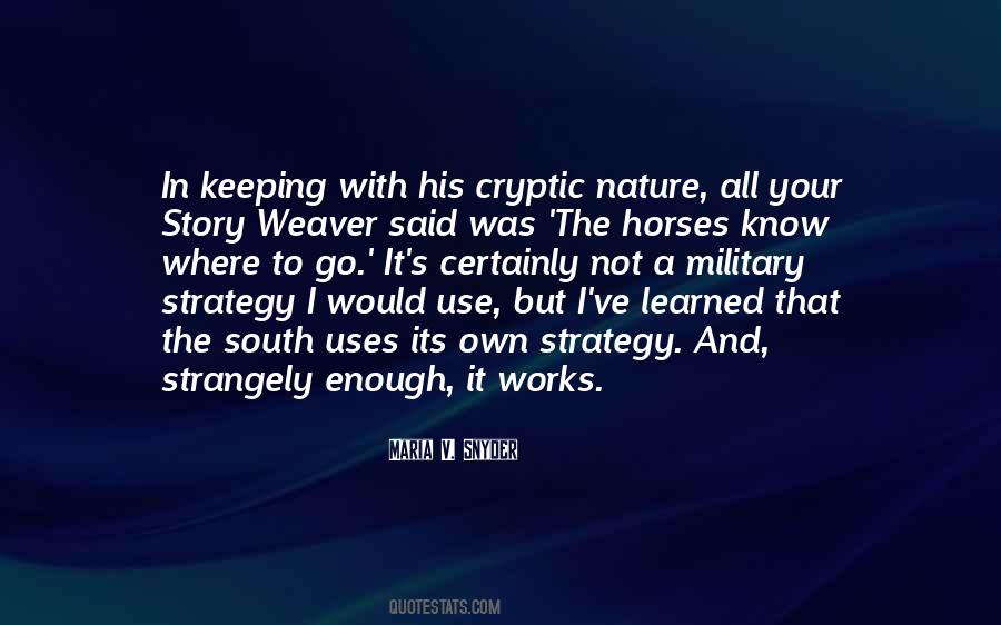 Quotes About Military Strategy #655682