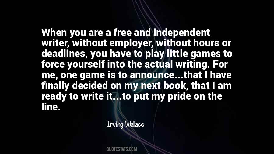 Irving Wallace Quotes #593093