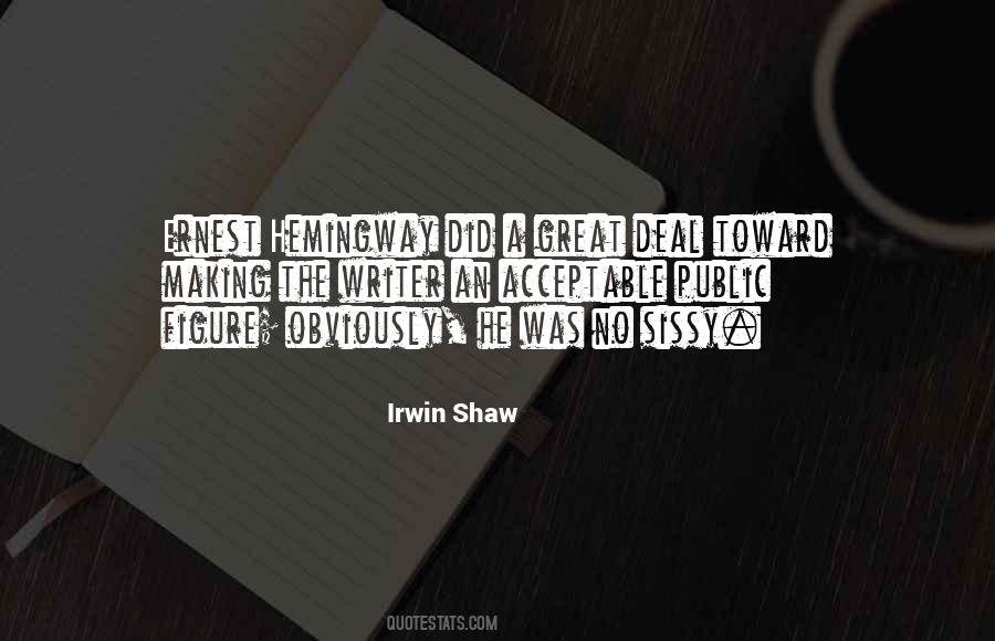Irwin Shaw Quotes #1663001