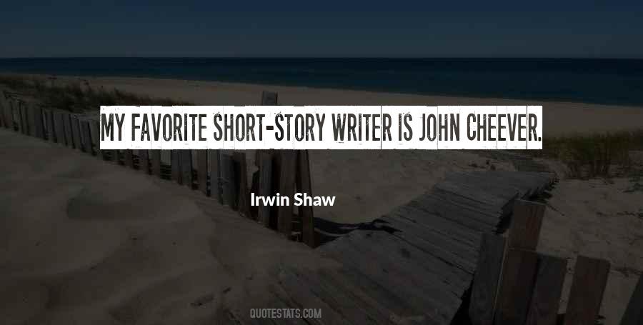 Irwin Shaw Quotes #1737269