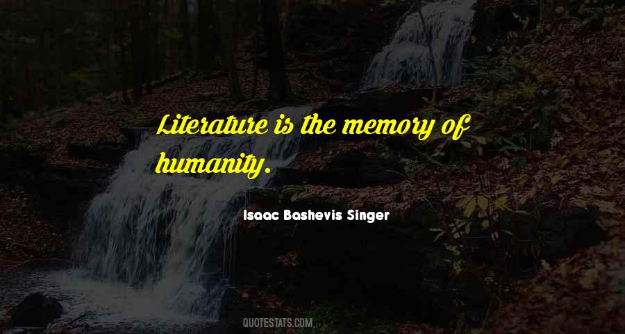 Isaac Bashevis Singer Quotes #237591