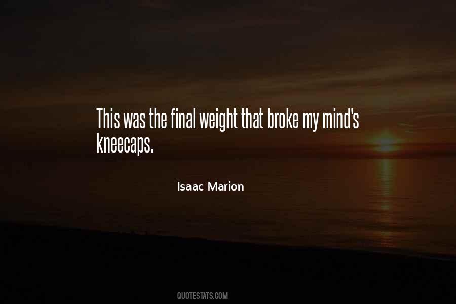 Isaac Marion Quotes #150519