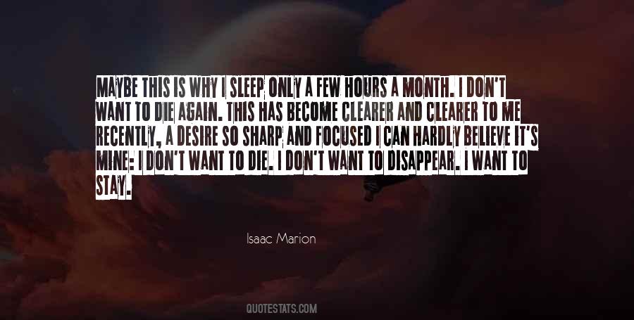 Isaac Marion Quotes #781821