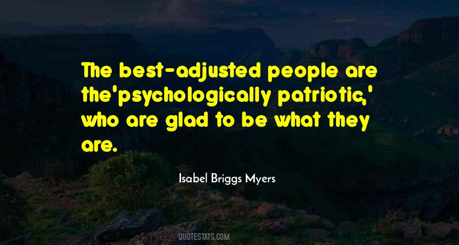 Isabel Briggs Myers Quotes #1399701