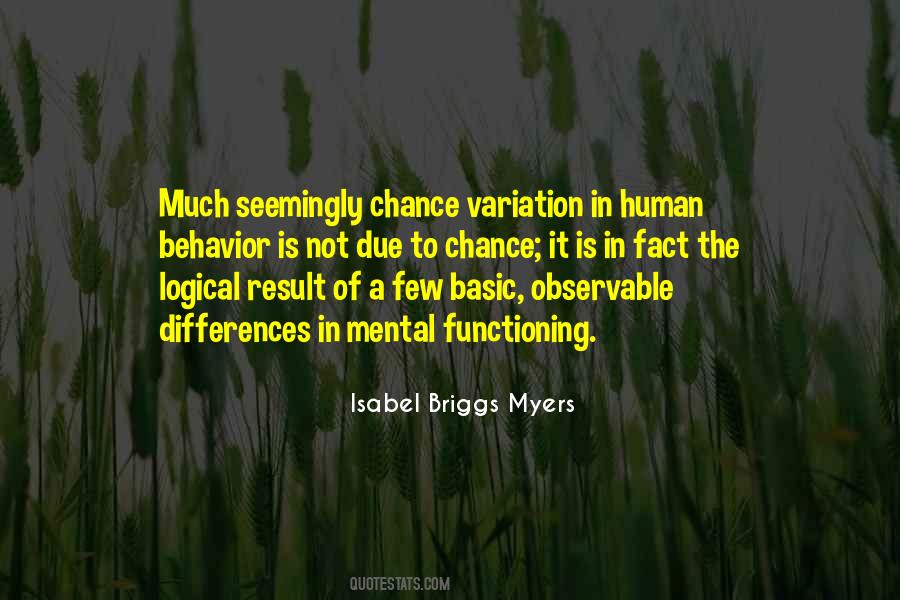 Isabel Briggs Myers Quotes #900693